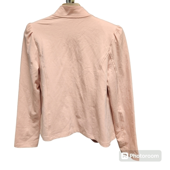 TOMMY HILFIGER Band Jacket Sz. M Pink Preppy - Picture 3 of 8